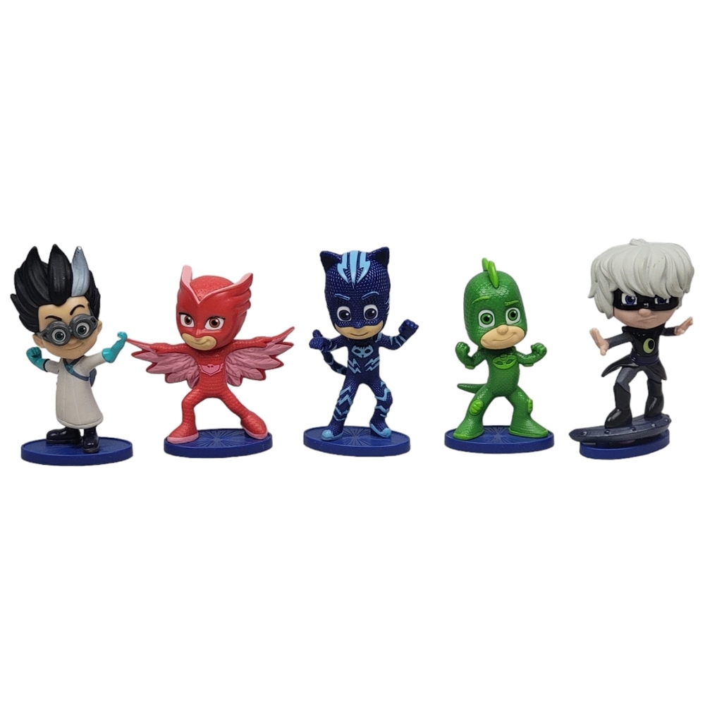 PJ Masks Figures Catboy, Owlette, Gekko, Romeo & Luna Girl